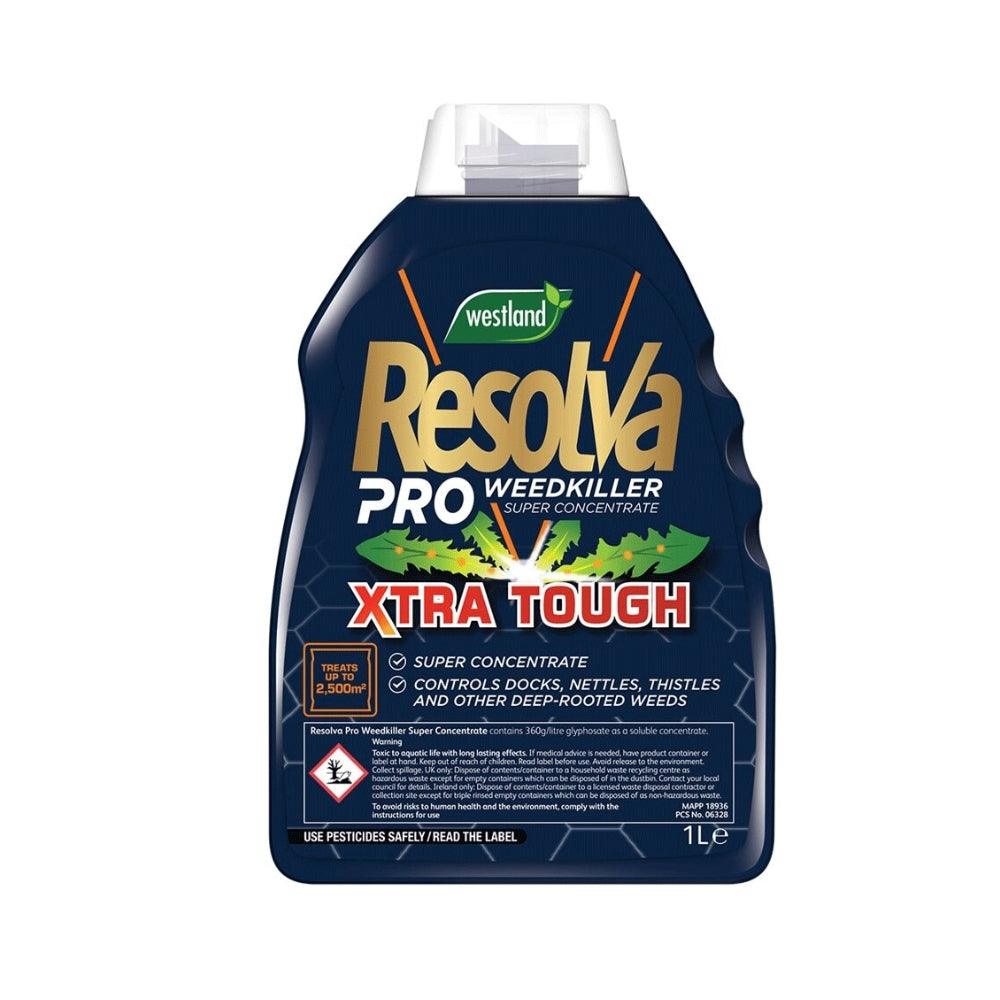 Resolva Pro Weedkiller Super Concetrate Xtra Tough | 1L - Choice Stores