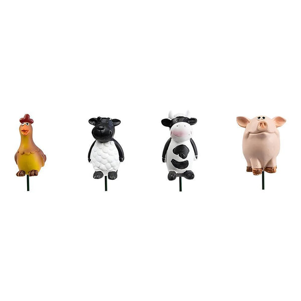 Rowan Farm Animal Plant Pot Stake | Assorted | 16.5cm - Choice Stores