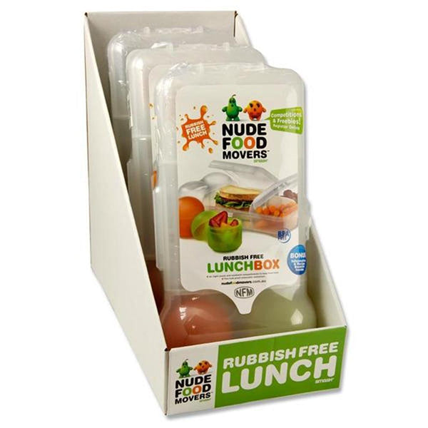 Smash Nude Rubbish Free Lunchbox | Includes 3 Food Compartments & 2 Spill Proof Pots - Choice Stores