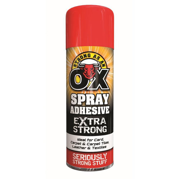 Strong as an Ox Extra Strong Spray Adhesive | 500ml - Choice Stores