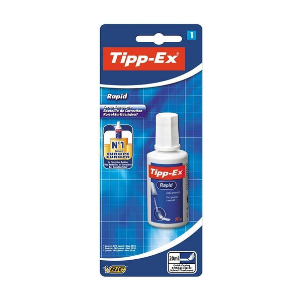 Tipp-Ex Rapid Correction Fluid 20ml - Choice Stores