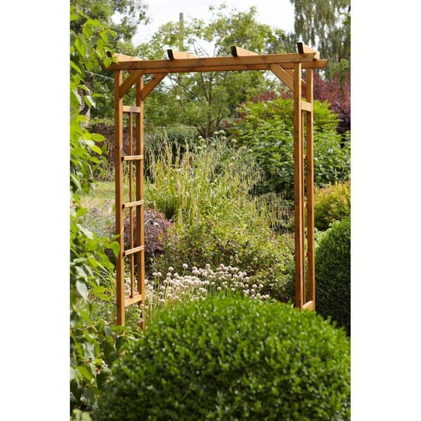 Tom Chambers Middleham Wooden Garden Arch - Choice Stores