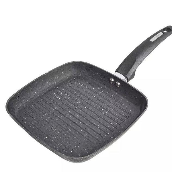 Tower Cerastone Black Forged Grill Pan| 25cm - Choice Stores