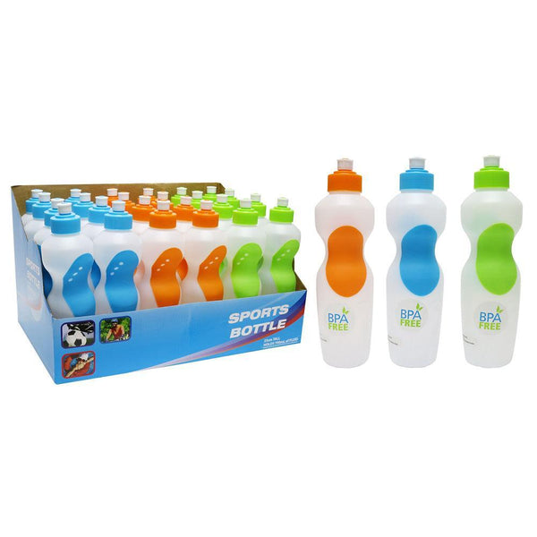 UBL 3 Assorted Rubber Grip Sports Bottle | 700ml - Choice Stores