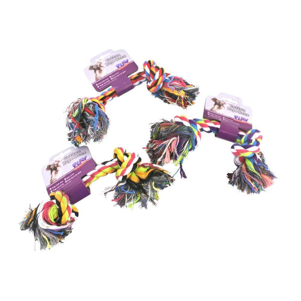 UBL Dog Cotton Rope Bone | 18cm - Choice Stores