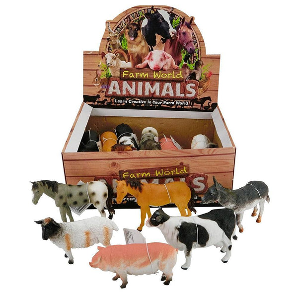 UBL Farm Animals 6 Assorted | 15cm - Choice Stores