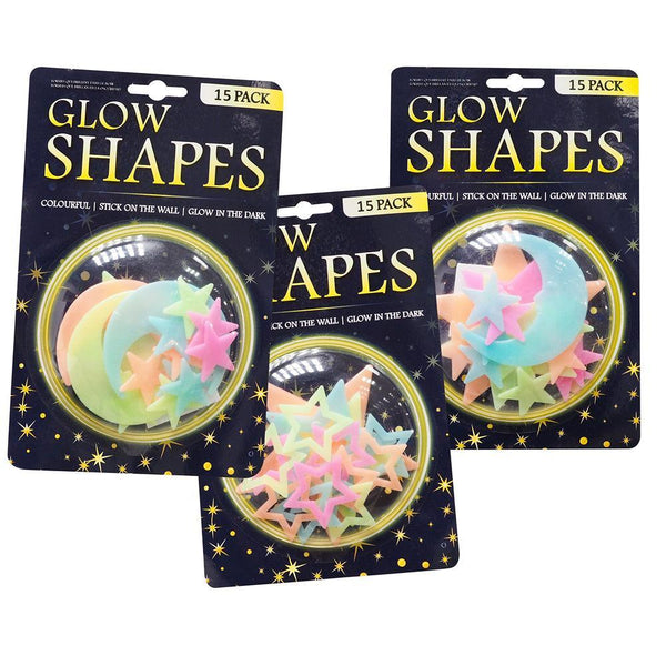 UBL Glow In The Dark Shapes | Assorted - Choice Stores