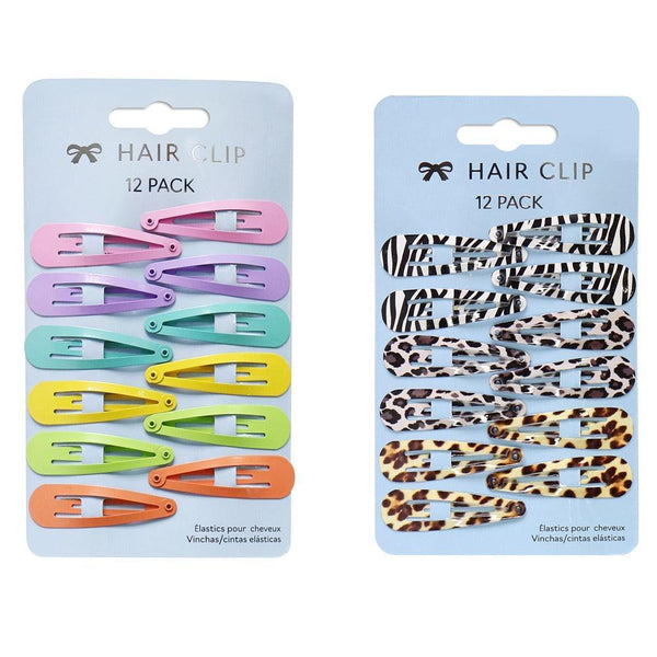 UBL Hair Clip 2 Assorted | Pack of 12 - Choice Stores