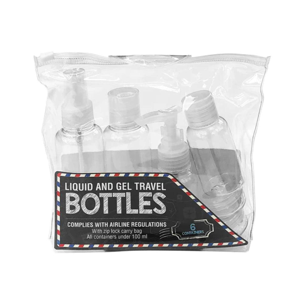 UBL Travel Bottles &amp; Containers | Pack of 6 - Choice Stores