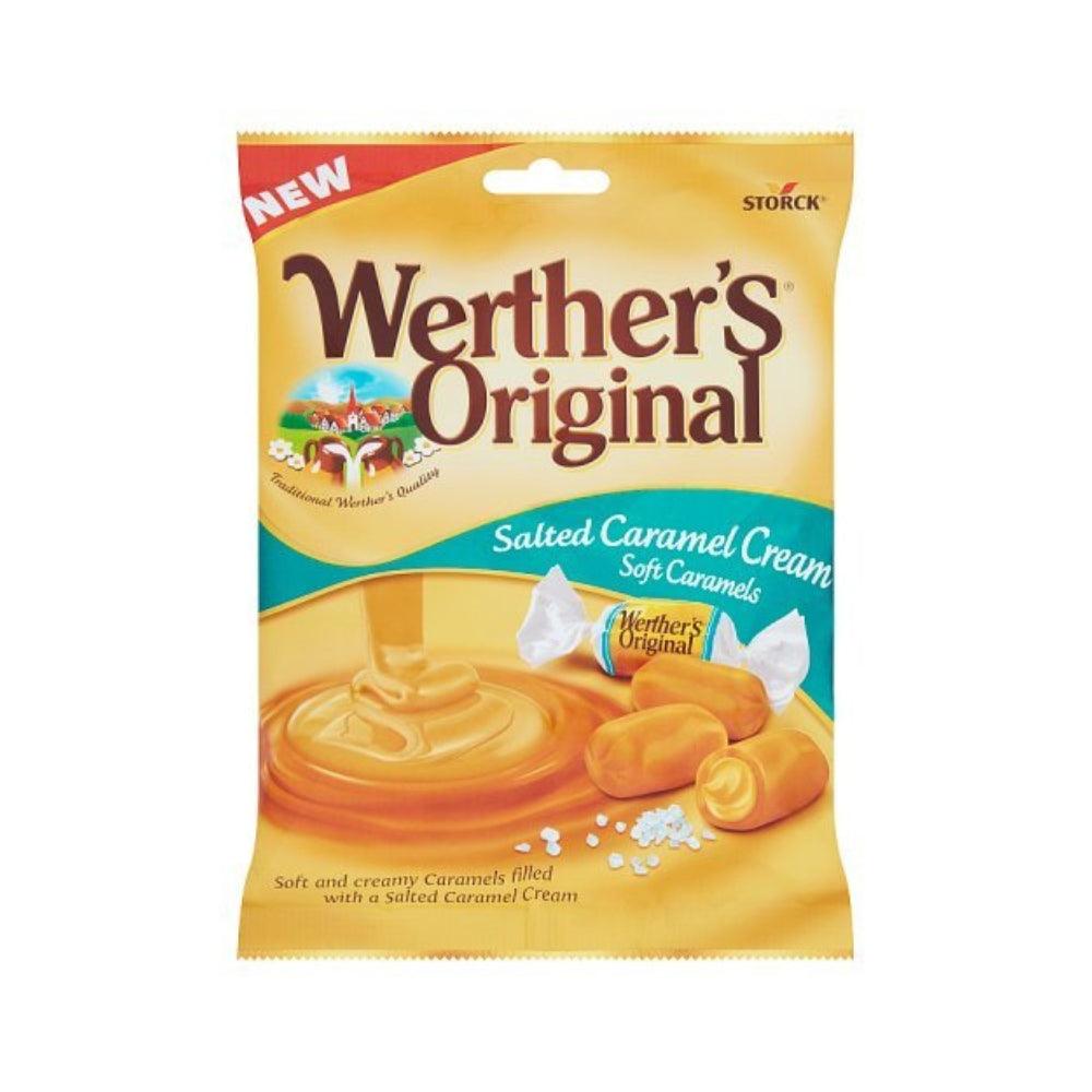 Werthers Salted Caramel Cream Soft Caramels Bag | 125g - Choice Stores