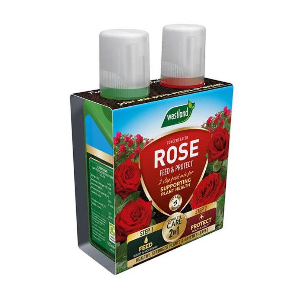 Westland 2in1 Feed & Protect Rose | 2 x 500ml - Choice Stores