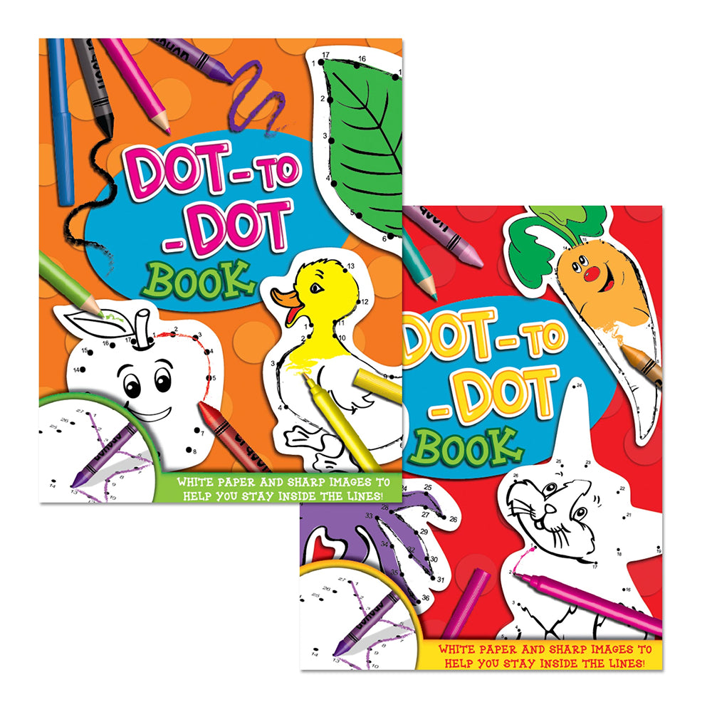 Just Stationery Superior Childrens Dot To Dot Book | 46 Pages