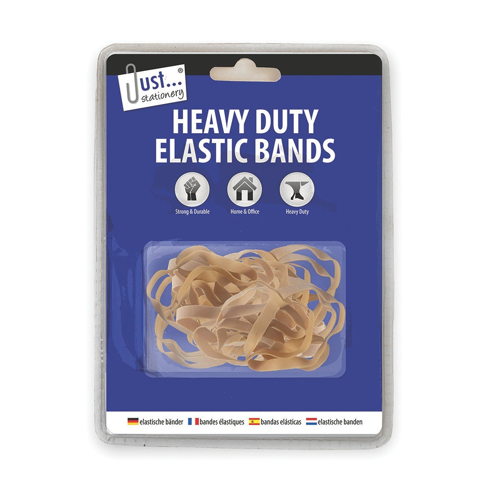 Just Stationery Heavy Duty Elastic Bands | 73g