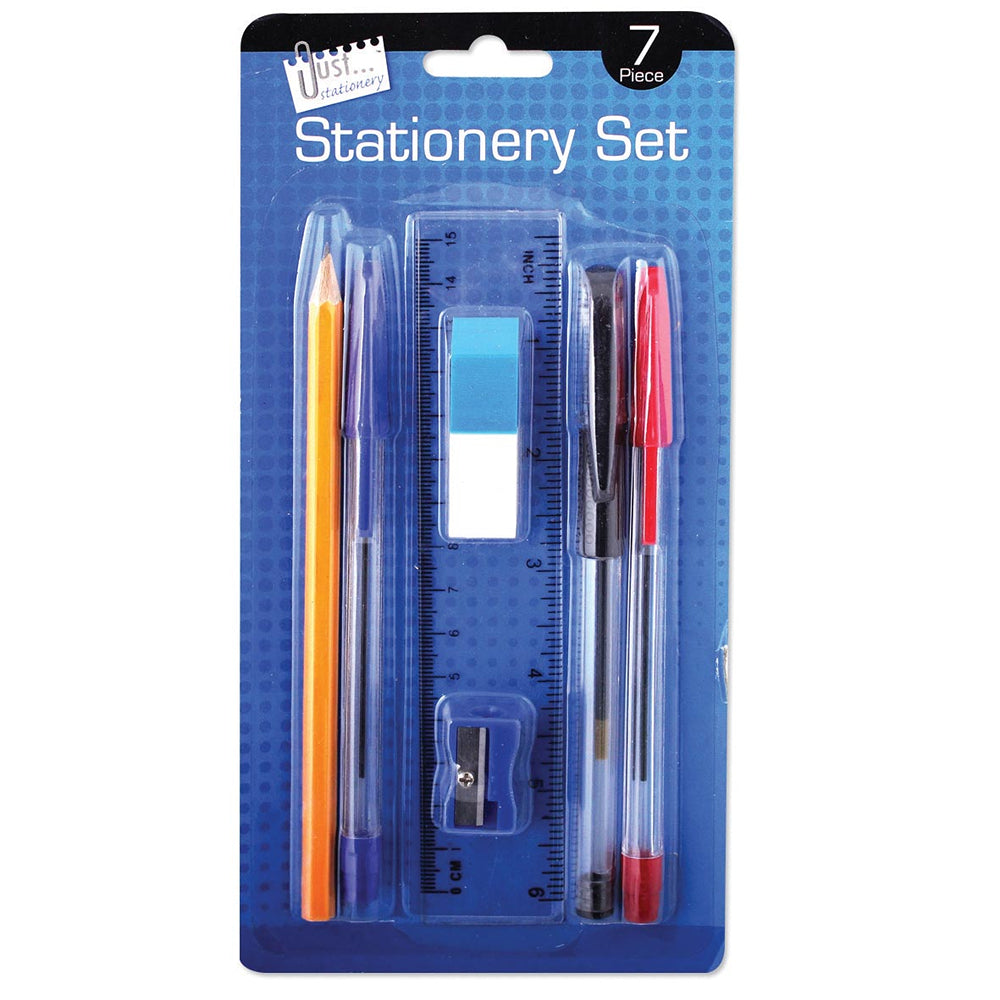 Just Stationery Stationery Set | 7 Pieces