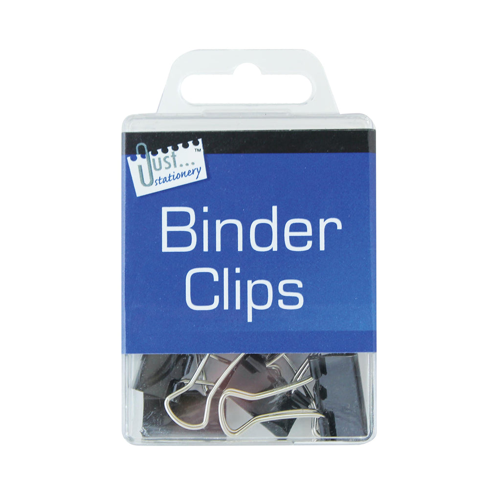 Just Stationery Binder Clips 6 x 19mm |  Pack of 6