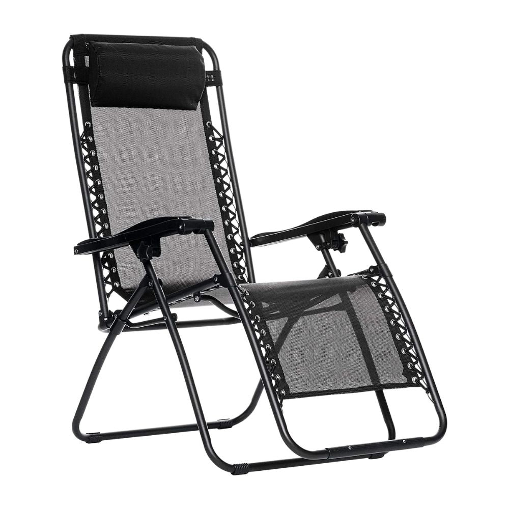 redwood leisure textilene reclining chair foldable and adjustable lace system