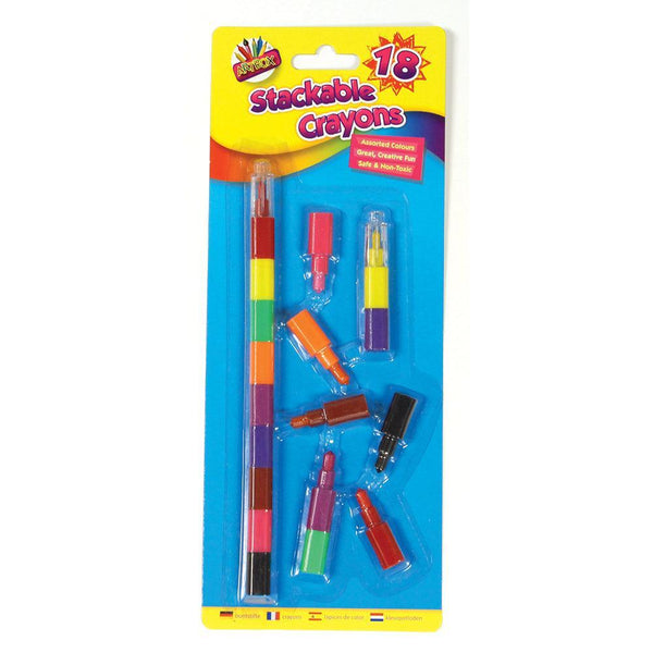 Artbox Stackable Crayons | 18 Pieces - Choice Stores
