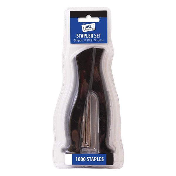 Just Stationery Desk Stapler With 1000 Staples - Choice Stores