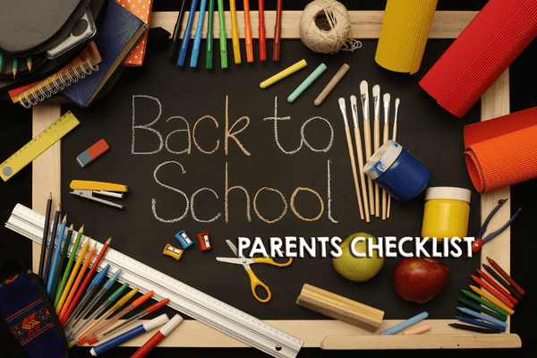 back to school parents checklist