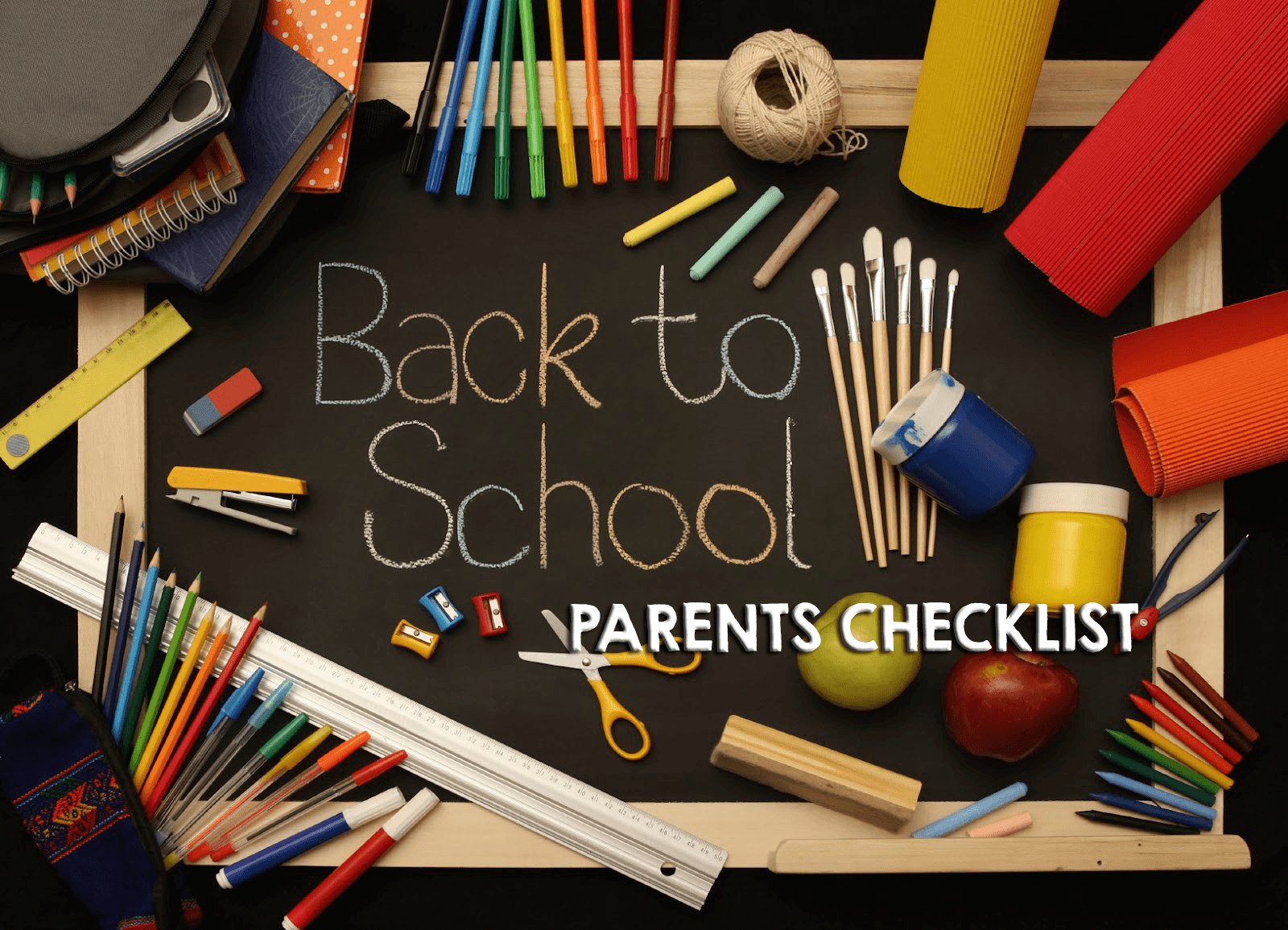 back to school parents checklist