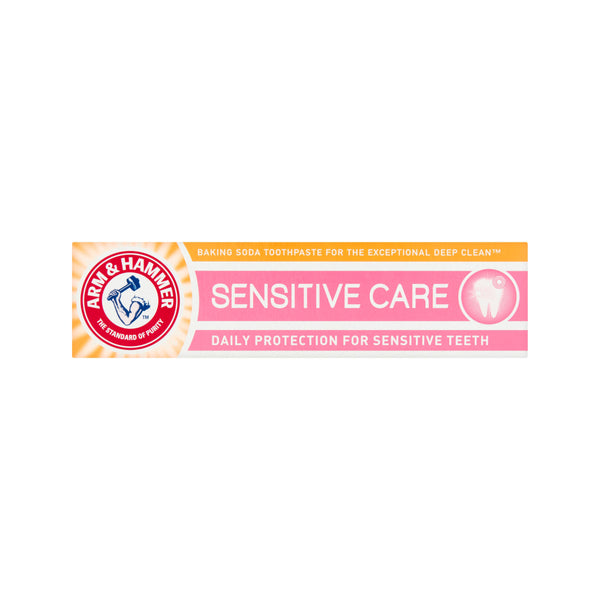 Arm & Hammer Extra Whitening Sensitive Toothpaste | Baking Soda, Pink Gel