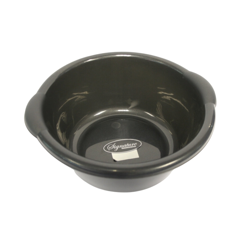 Signature Sign Round Basin In Volcanic Ash | Cutlery Tray &amp; Utensil Holder