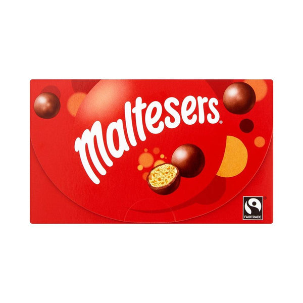 Maltesers Box: Crunchy Malt Center, Smooth Chocolate Coating