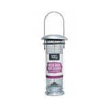 Nature's Market Deluxe Wild Bird Nut Feeder | Silver Mesh Hanging Design