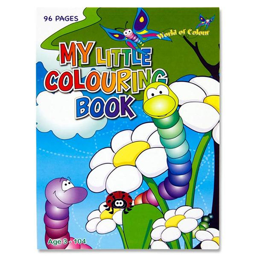 World of Colour A5 Colouring Book Shoebox Size | 96 Page