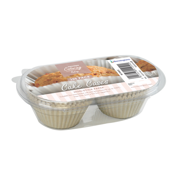 Cake Cases - 200 Pack
