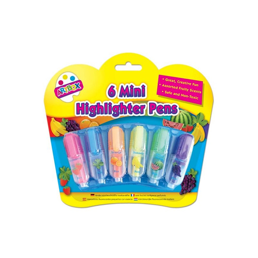 Artbox Mini Scented Highlighters | Pack of 6