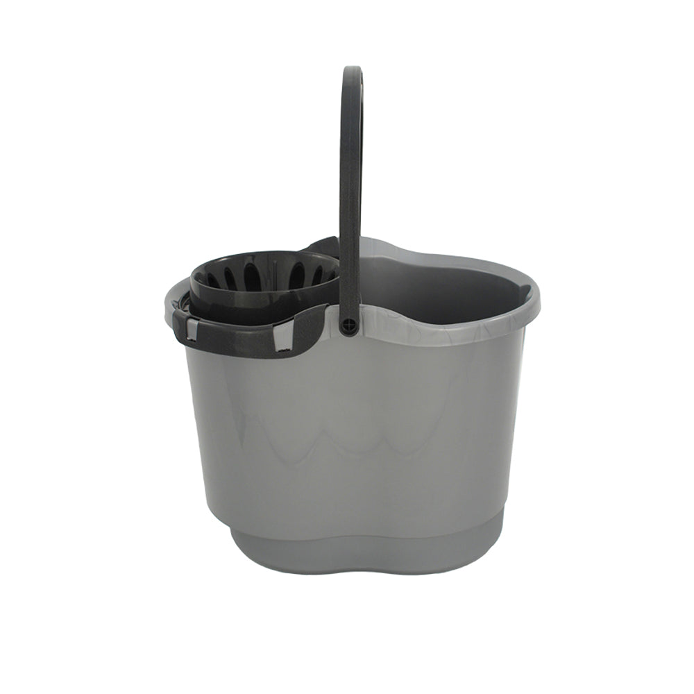 Signature Mop Bucket And Squeezer Silver