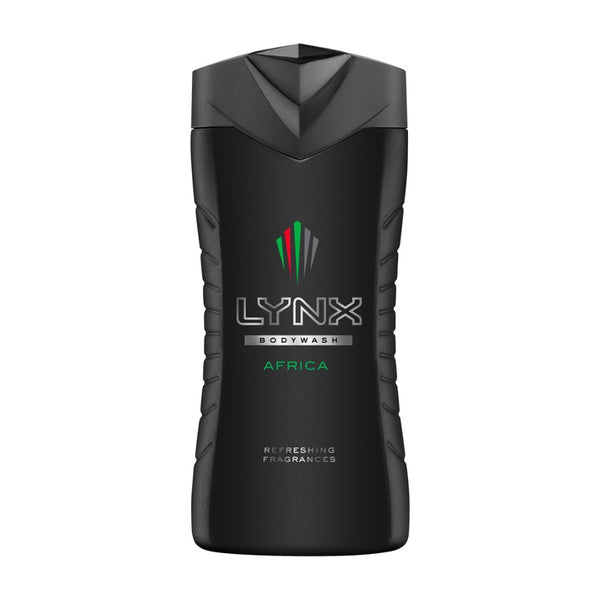 Lynx Africa Iconic Fragrance Shower Gel | Refreshing Body Wash, 225ml