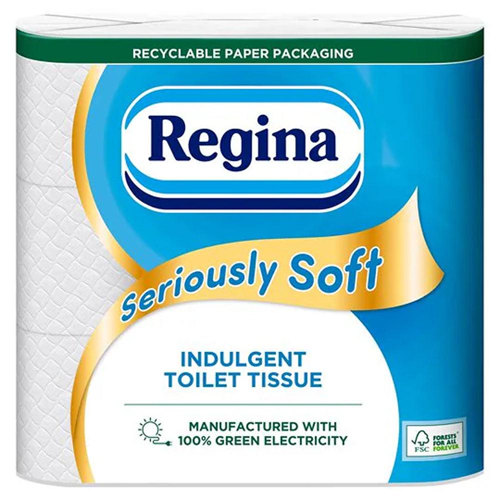 Regina Seriously Soft Toilet Tissue | Pack of 9