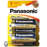 Panasonic Alkaline Power D Batteries - 2 Pack - LR20