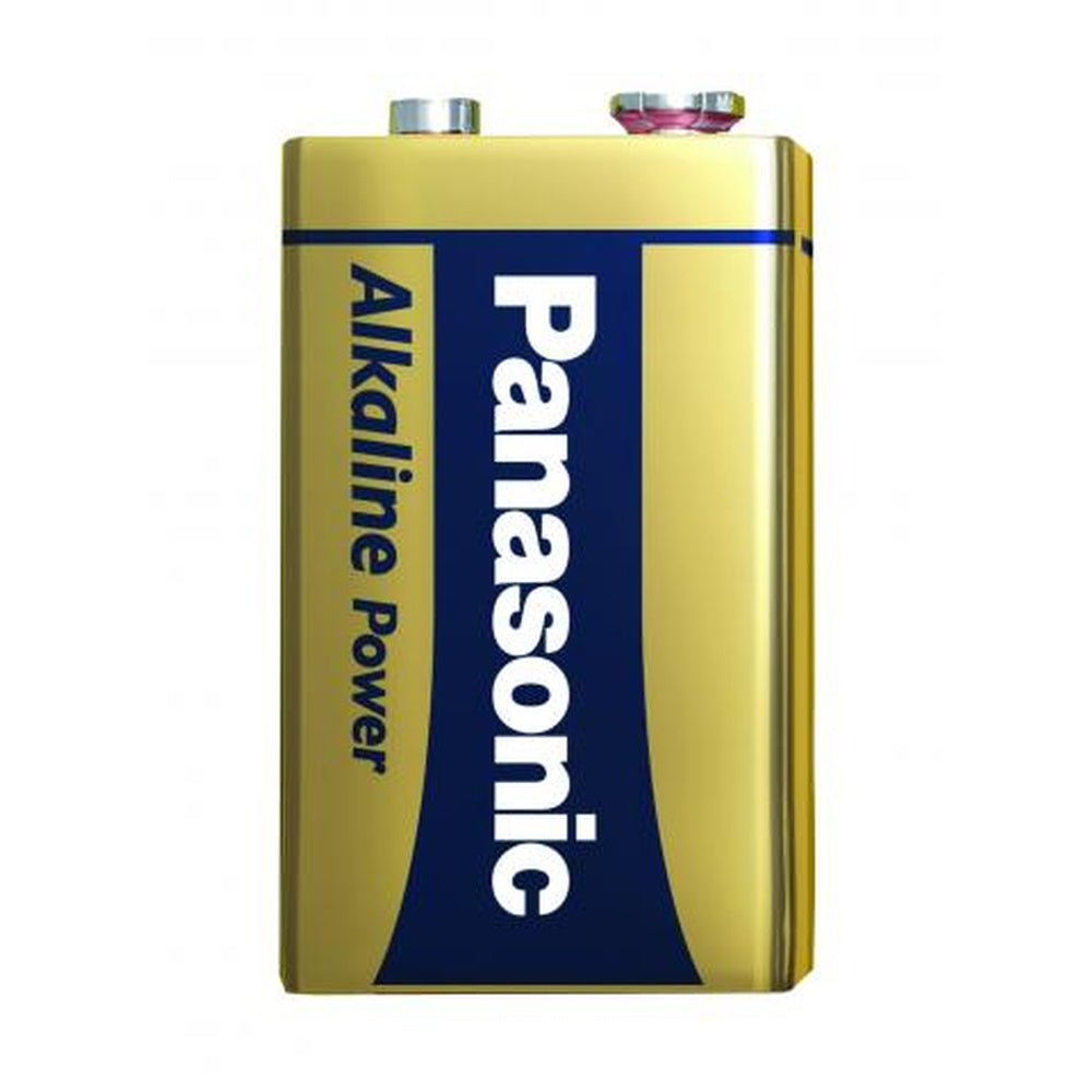 Panasonic Alkaline Power 9V Battery - Single Pack - 6LR61