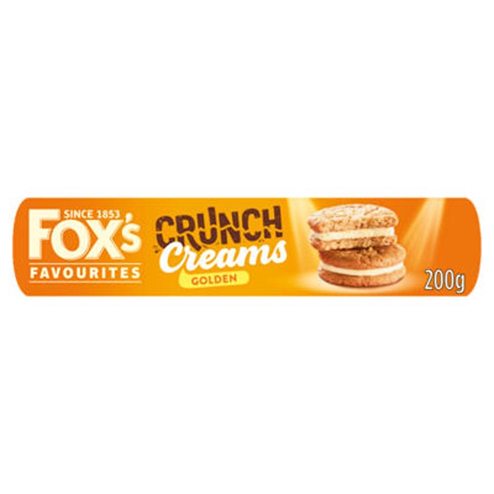 Fox's Golden Crunch Creams: Crispy, Creamy, Delightful Biscuits