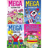 Easynote Mega Colouring Book | Themed Series for Kids
