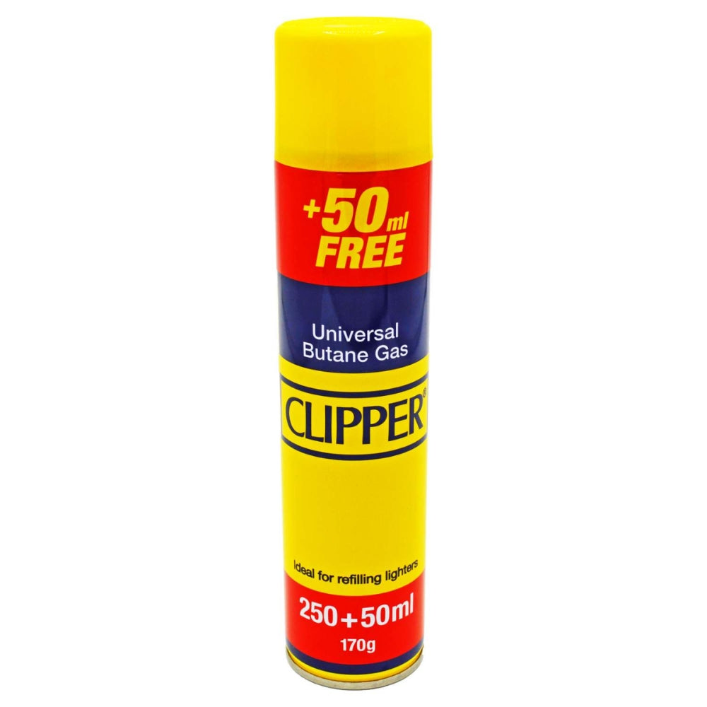 48 X Universal Clipper Butane Gas Lighter Refill Fluid 300ml Fuel Easy To  Use