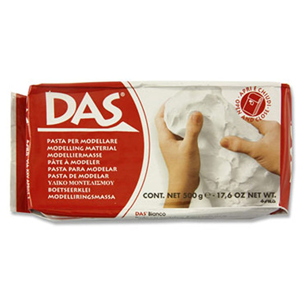 Das White Air-Drying Modelling Clay | 500g