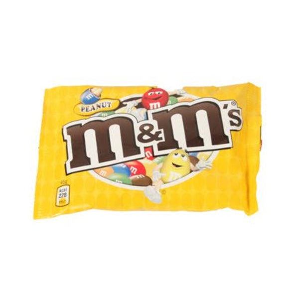 M&M'S Peanut Milk Chocolate Sweets | 45g, Single-Serve Pouch