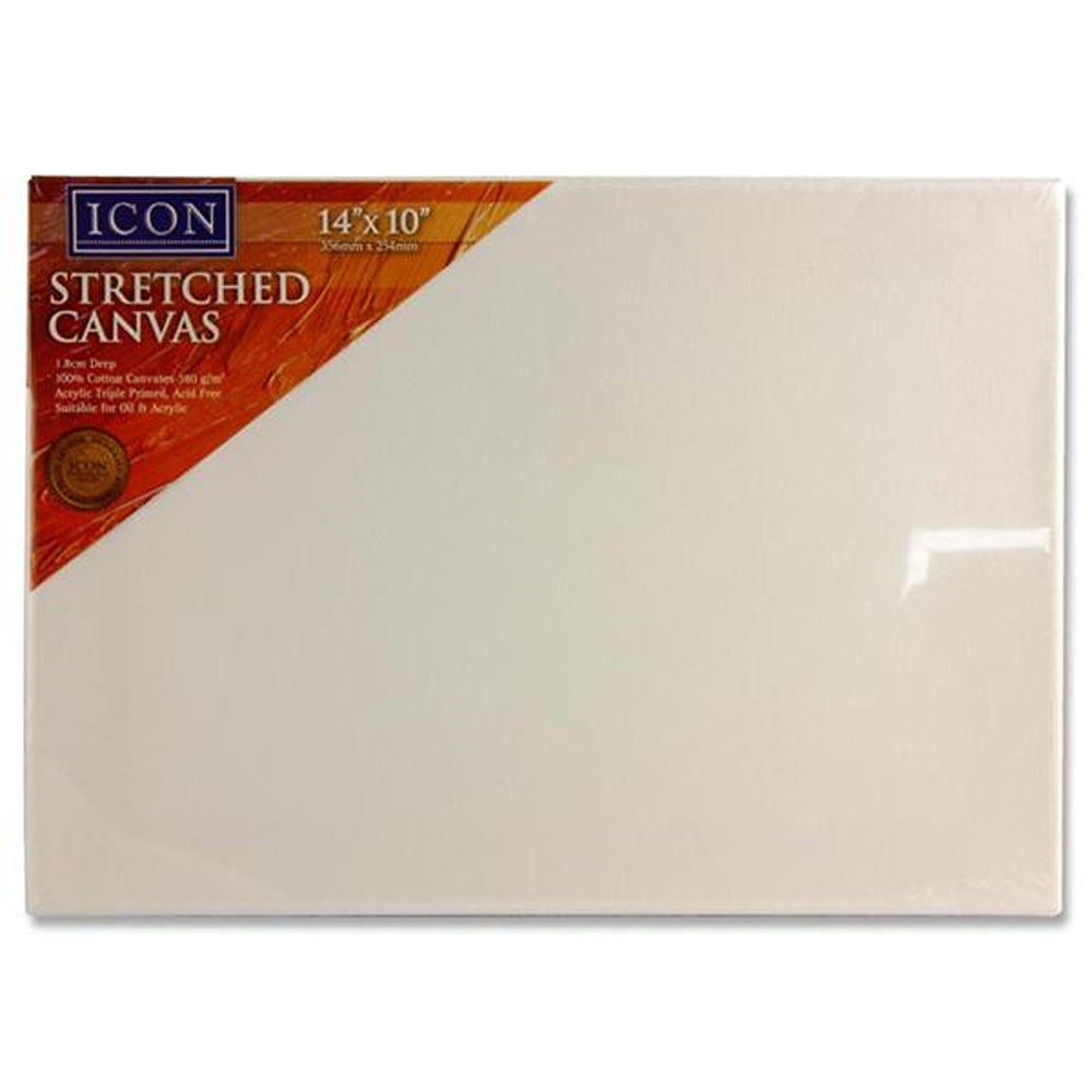Icon Stretched Canvas | Suitable for Oil &amp; Acrylic