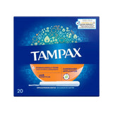 Tampax Super Plus Tampons | Pack of 20, Cardboard Applicator, for Heavy Flow