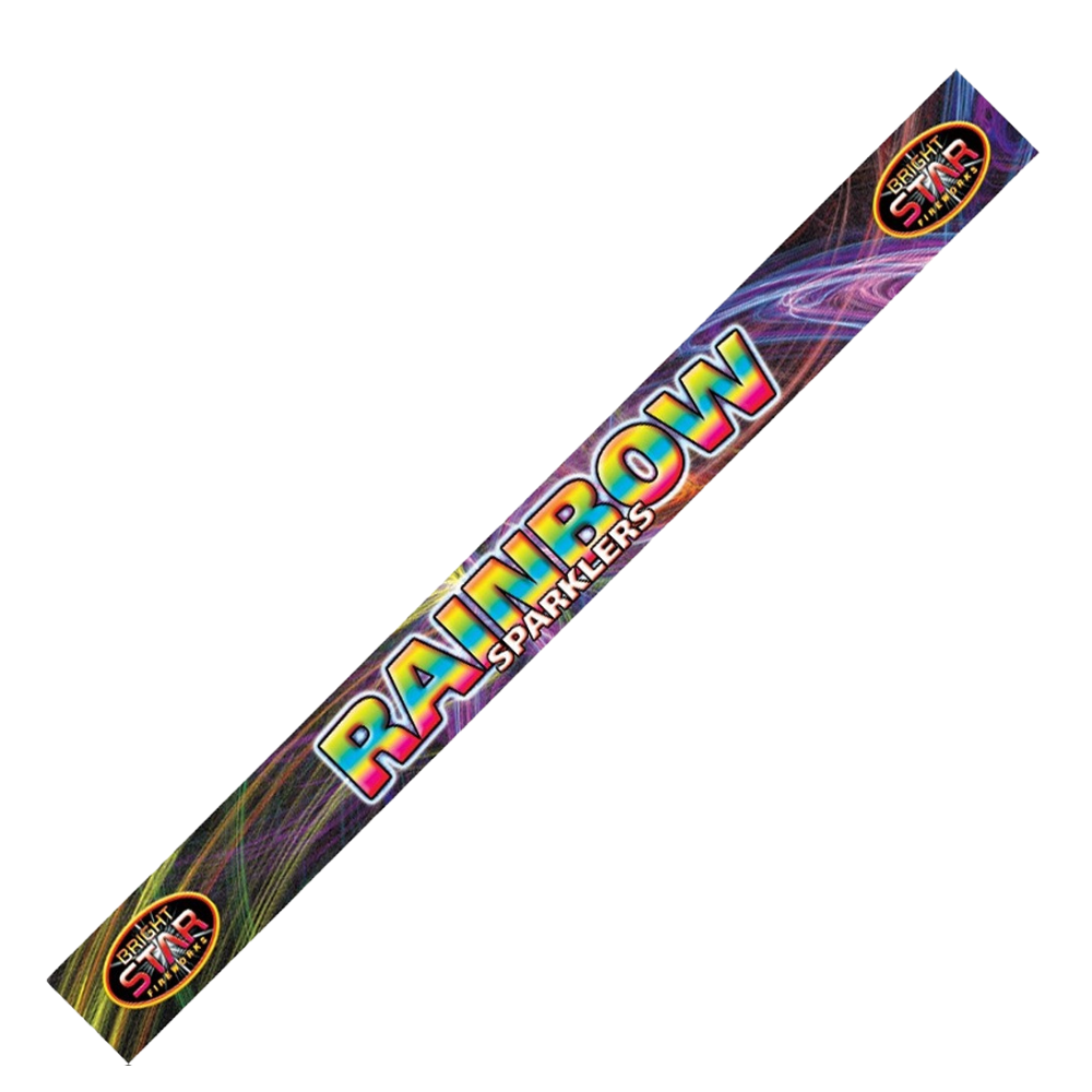 Bright Star Rainbow Sparklers