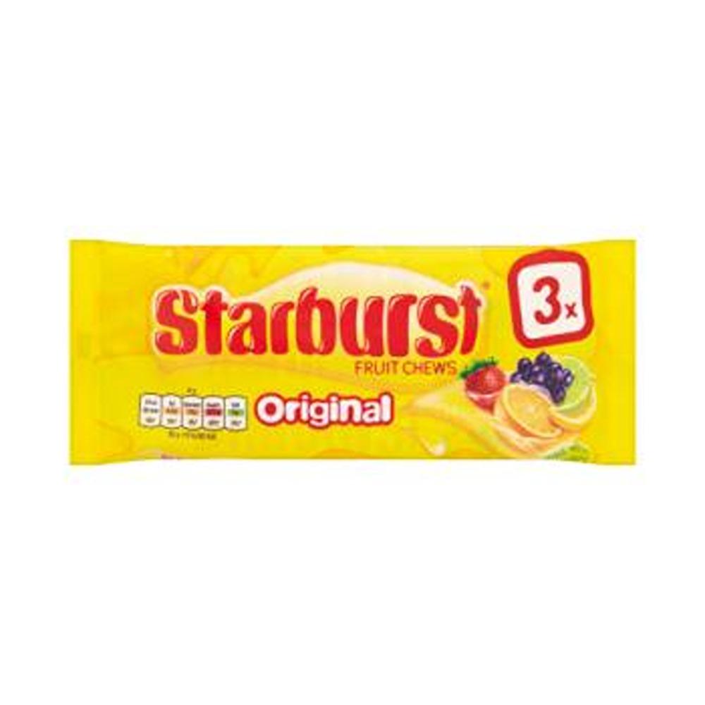 Starburst Fruit Chews 3pk: Juicy, Original Fruit Flavors