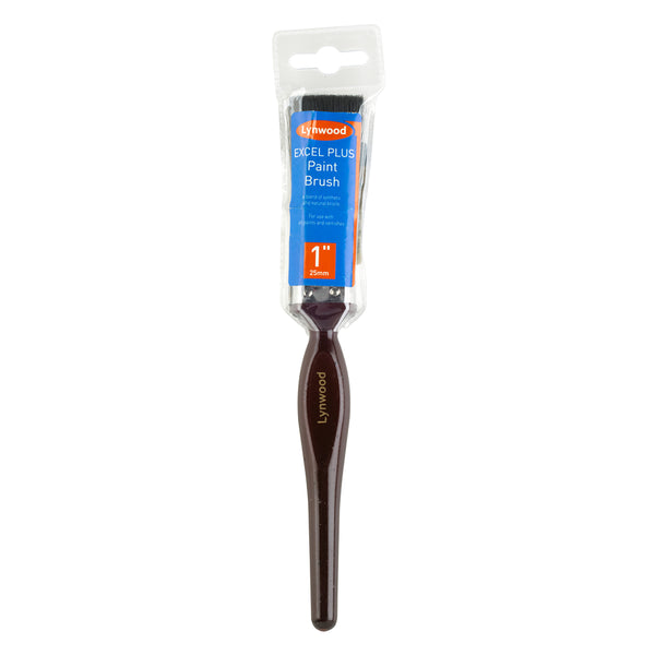 Lynwood Ex Plus Paint Brush | 25mm (1 Inch), Precise Edging, Ergonomic Handle