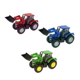 Teamsterz Tractor with Front Loader Toy Vehicle | Assorted Colours