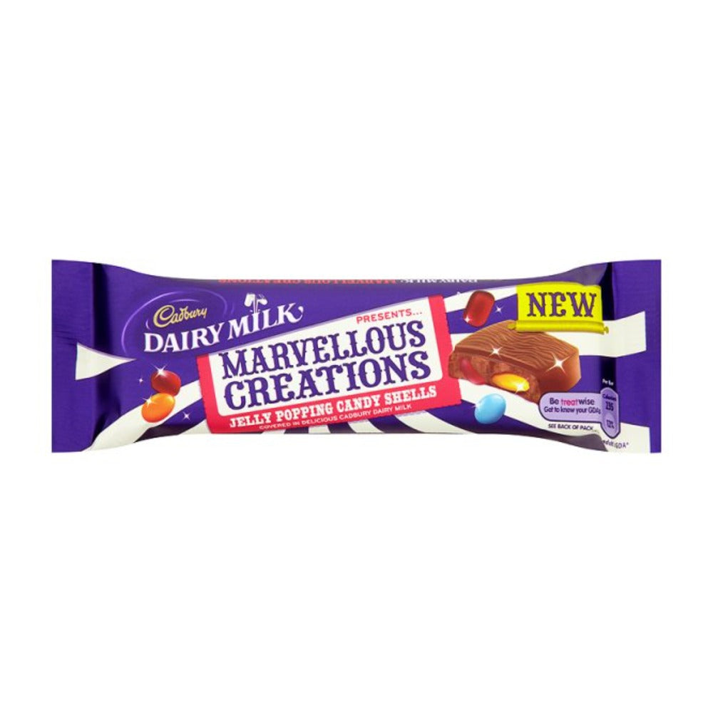 Cadbury's Dairy Milk Marvellous Creations Popping Candy Bar - 47g