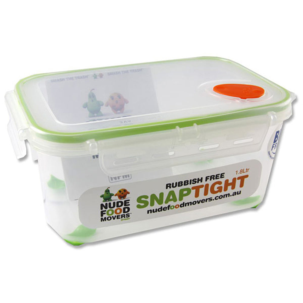 Smash Nude Food Mover Snaptight Food Storage Lunch Box with Steam Vent Rubber Corners | 1.8L
