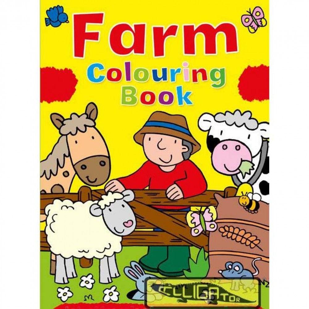 Gabby's Dollhouse Farm Colouring Book | Educational & Travel-Friendly